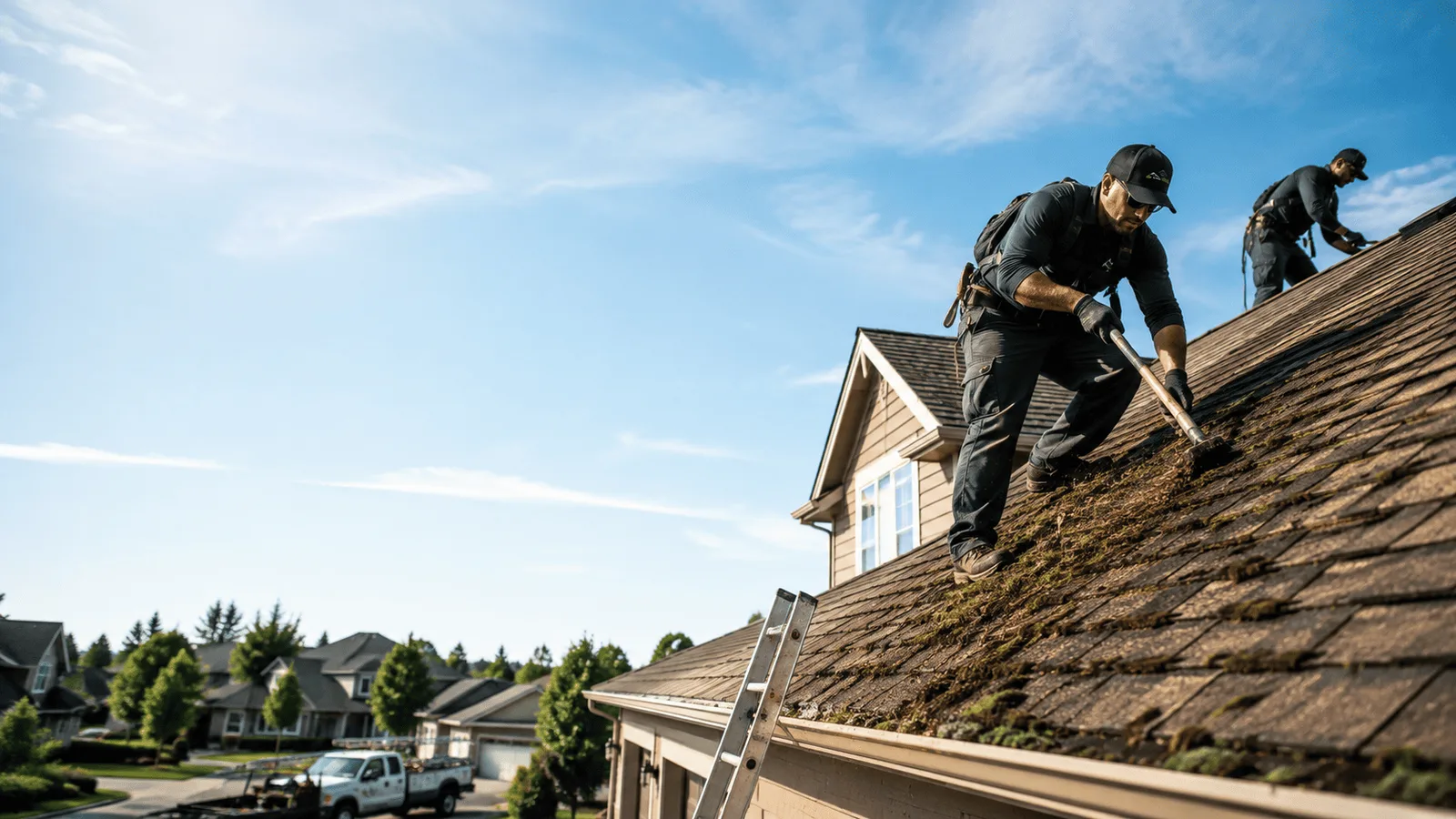 Roof Moss Removal in Wilton, NH near me